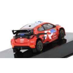 1:43 Масштабная модель TOYOTA GR Yaris Rally2 #39 "Toyota Gazoo Racing WRT" Latvala/Hänninen 6 место Rally Finland 2024