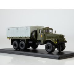 1:43 Масштабная модель КрАЗ-255Б с тентом NVA (1969)