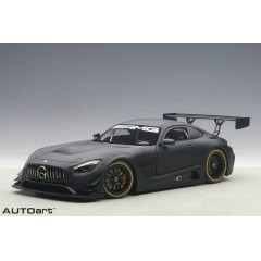 1:18 Масштабная модель Mercedes-Benz GT3 2015 Plain Body Version (matt black)