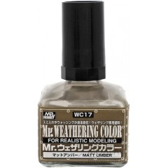 Краска 40мл MR.WEATHERING COLOR WC17 MATT UMBER