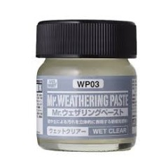 Краска 40мл MR.WEATHERING COLOR WP03 WET CLEAR