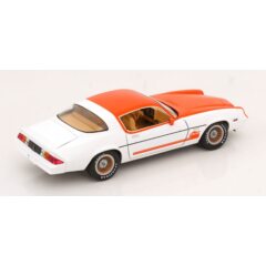 1:18 Масштабная модель CHEVROLET Camaro Cascade Edition 1979 White/Orange