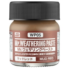 Краска 40мл MR.WEATHERING COLOR WP05 MUD RED