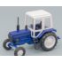 1:43 Масштабная модель Трактор МТЗ-82 (металл/пластик, синий)
