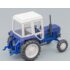1:43 Масштабная модель Трактор МТЗ-82 (металл/пластик, синий)