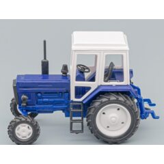 1:43 Масштабная модель Трактор МТЗ-82 (металл/пластик, синий)
