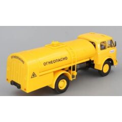 1:43 Масштабная модель МАЗ Топливозаправщик ТЗ-500 "Огнеопасно", желтый
