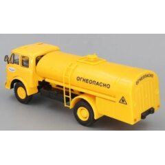 1:43 Масштабная модель МАЗ Топливозаправщик ТЗ-500 "Огнеопасно", желтый