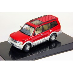 1:43 Масштабная модель Mitsubishi Pajero 1999 LWB 4DRS - Red