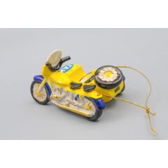 Ёлочная игрушка "Мотоцикл ГАИ"