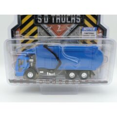 1:64 Масштабная модель MACK LR мусоровоз 2019 Blue