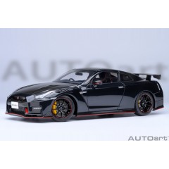 1:18 Масштабная модель Nissan GT-R (R35) NISMO 2022 Special edition (meteor flake black pearl)