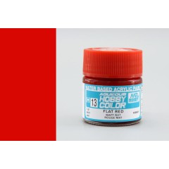 Краска 10мл  FLAT RED