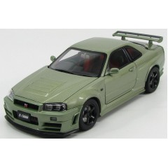 1:18 Масштабная модель Nissan Nismo R34 GT-R Z-Tune 2007 Millenium jade