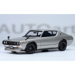 1:18 Масштабная модель Nissan Skyline 2000 GT-R (KPGC110) Tuned version, RS Watanabe wheel (silver)