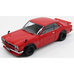 1:18 Масштабная модель Nissan Skyline GT-R (KPGC10) tuned version (red)