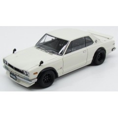 1:18 Масштабная модель Nissan Skyline GT-R (KPGC10) tuned version (white)