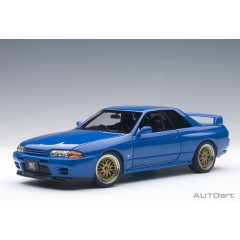 1:18 Масштабная модель Nissan Skyline GT-R (R32) Tuned version (blue)