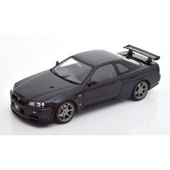 1:18 Масштабная модель Nissan Skyline GT-R (R34) V-SPEC II (black pearl)