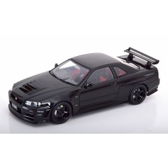 1:18 Масштабная модель Nissan Skyline GT-R (R34) Z-tune (black pearl)