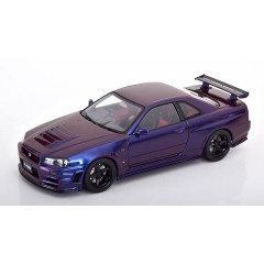 1:18 Масштабная модель Nissan Skyline GT-R (R34) Z-tune (midnight purple)