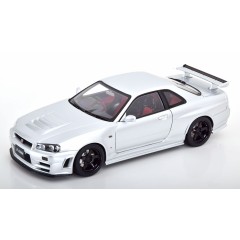 1:18 Масштабная модель Nissan Skyline GT-R (R34) Z-tune (silver)
