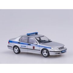 1:43 Полицейские Машины Мира №48 - SAAB 9-5 Милиция г. Москва Россия