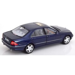 1:18 Масштабная модель MERCEDES-BENZ S55 AMG (W220) 2000 Blue Metallic