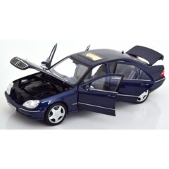 1:18 Масштабная модель MERCEDES-BENZ S55 AMG (W220) 2000 Blue Metallic