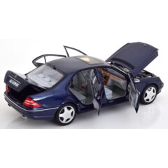 1:18 Масштабная модель MERCEDES-BENZ S55 AMG (W220) 2000 Blue Metallic