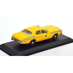 1:43 Масштабная модель DODGE Monaco Taxi "City Cab Co." 1978 (из к/ф "Рокки III")