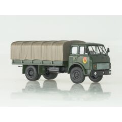 1:43 Масштабная модель МАЗ-5334 бортовой с тентом