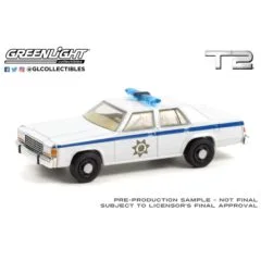 1:64 Масштабная модель Ford LTD Crown Victoria Police 1983 (Полиция из к/ф Терминатор 2: Судный день)