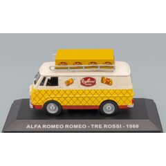 1:43 Масштабная модель ALFA ROMEO Romeo 1 Van Tre Rossi 1960, Cream Yellow