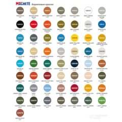 Краска акриловая MACHETE 10 мл, Gray