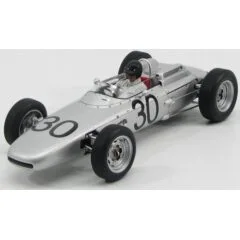 1:18 Масштабная модель Porsche 804 F1 1962 #30 Winner Dan Gurney Grand Prix De France (Rouen) with driver