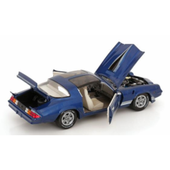 1:18 Масштабная модель CHEVROLET Camaro Z28 T-Roof 1980 Dark Blue