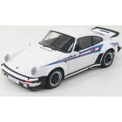 1:18 Масштабная модель Porsche 911 (930) 3.0 Turbo 1976 White / Martini Stripes