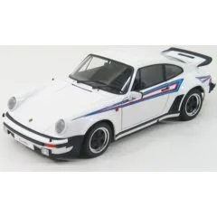 1:18 Масштабная модель Porsche 911 (930) 3.0 Turbo 1976 White / Martini Stripes