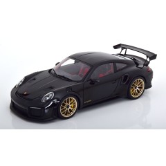 1:18 Масштабная модель Porsche 911 (991.2) GT2 RS Weissach Package (black)