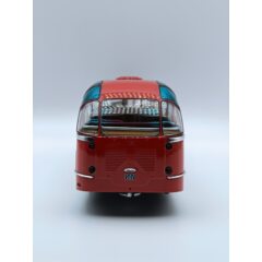 1:43 Масштабная модель Автобус ЛАЗ 695 городской Фестивальный, красный