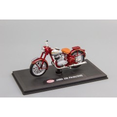 1:18 Масштабная модель Jawa 250 Perak Standard (1948)  - Dark Red