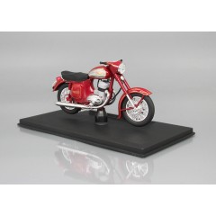 1:18 Масштабная модель Jawa 350 "Kyvacka" Automatic 1966 Dark Red