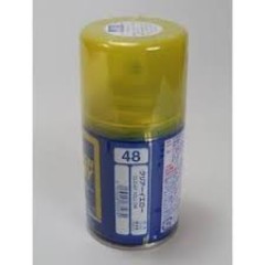 Краска в баллончиках т.м. MR.HOBBY 100мл  CLEAR YELLOW