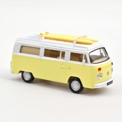 1:43 Масштабная модель VW T2 Combi Camper Van с досками для серфинга 1973 Pastel Yellow