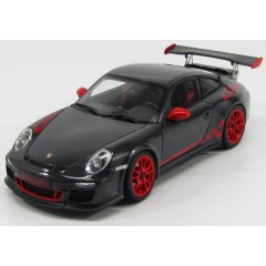 1:18 Масштабная модель Porsche 911 997-2 GT3 RS 3.8 Coupe 2011 Black/Red