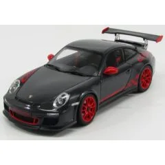 1:18 Масштабная модель Porsche 911 997-2 GT3 RS 3.8 Coupe 2011 Black/Red