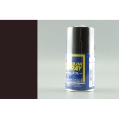 Краска в баллончиках т.м. MR.HOBBY 100мл  FLAT BLACK