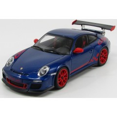 1:18 Масштабная модель Porsche 911 997-2 GT3 RS 3.8 Coupe 2011 Blue/Red