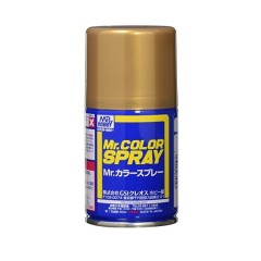 Краска в баллончиках т.м. MR.HOBBY 100мл  GOLD